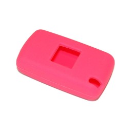 Housse silicone pour coque Peugeot-Citroën Rose