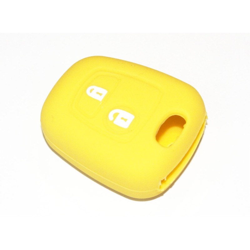 Housse silicone pour coque Peugeot-Citroën Jaune