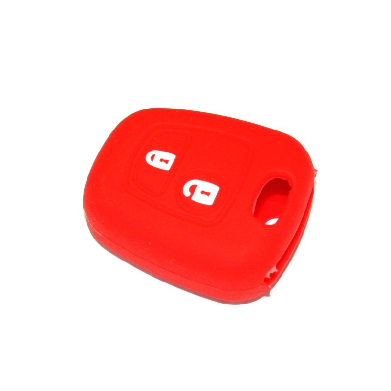 Housse silicone pour coque Peugeot-Citroën Rouge