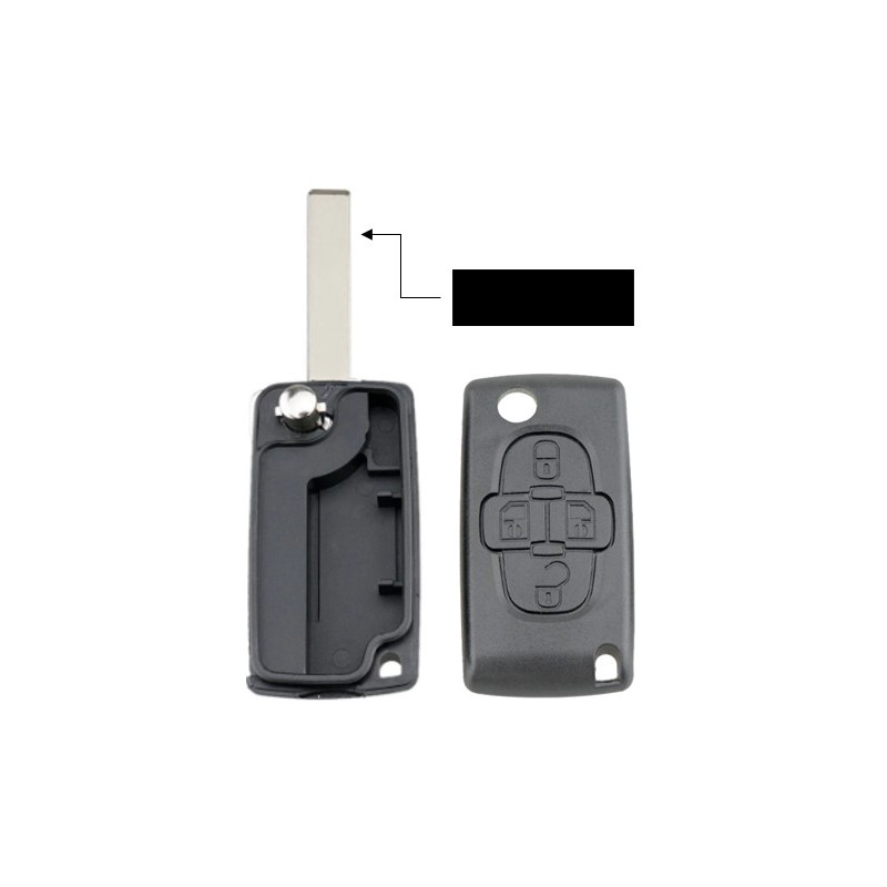 Coque pour 1007 et 807 avec portes latérales Coque pour 1007 et 807 avec portes latérales